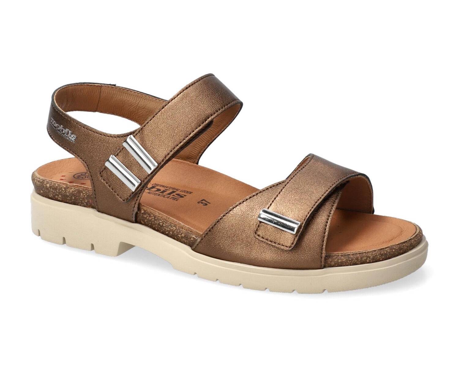 sandales femme modèle Selna Taupe foncé - Mephisto